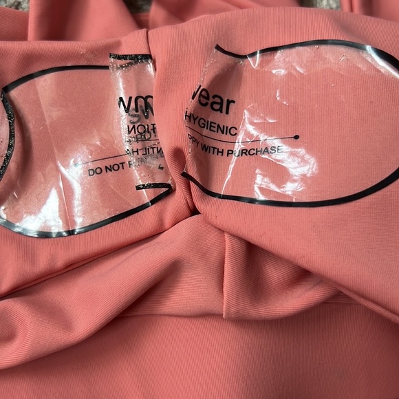 Summer Love Club Rio Bikini Bottom + Florence Top in Guava Size Small - Picture 14 of 16